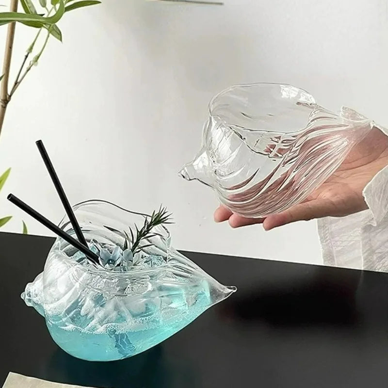 Conch Shell Cocktail Glasses Wine Glass Drinkware