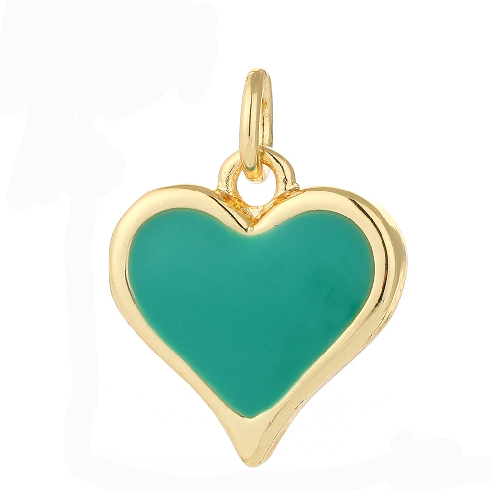 Green Charms Jewellery Making Supplies Necklace Bracelet Pendant Charms