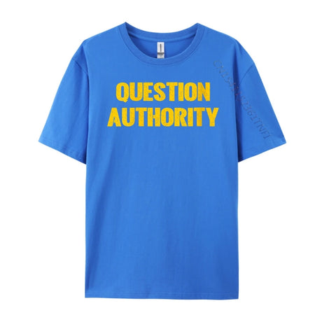 Question Authority Men's T-Shirts