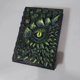 Dragon's Eye Embossed Resin Notebook A5 Journal