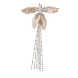 39cm Hummingbird Decoration Glitter Christmas Bird Handmade Xmas Ornaments