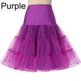 Colourfun Pettiskirts Cosplay Rockabilly Crinoline Underskirt
