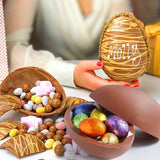 Easter Egg Silicone Mould Half Chocolate Egg DIY Baking Tool