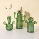 Cactus Glass Vase Hydroponics Plant Vase
