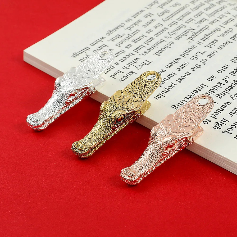 Crocodile Head Book Page Holder Clip Bookmark