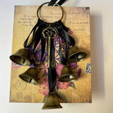 Iron Witch Wind Chimes Door Handle Decorative Bells Home Protection