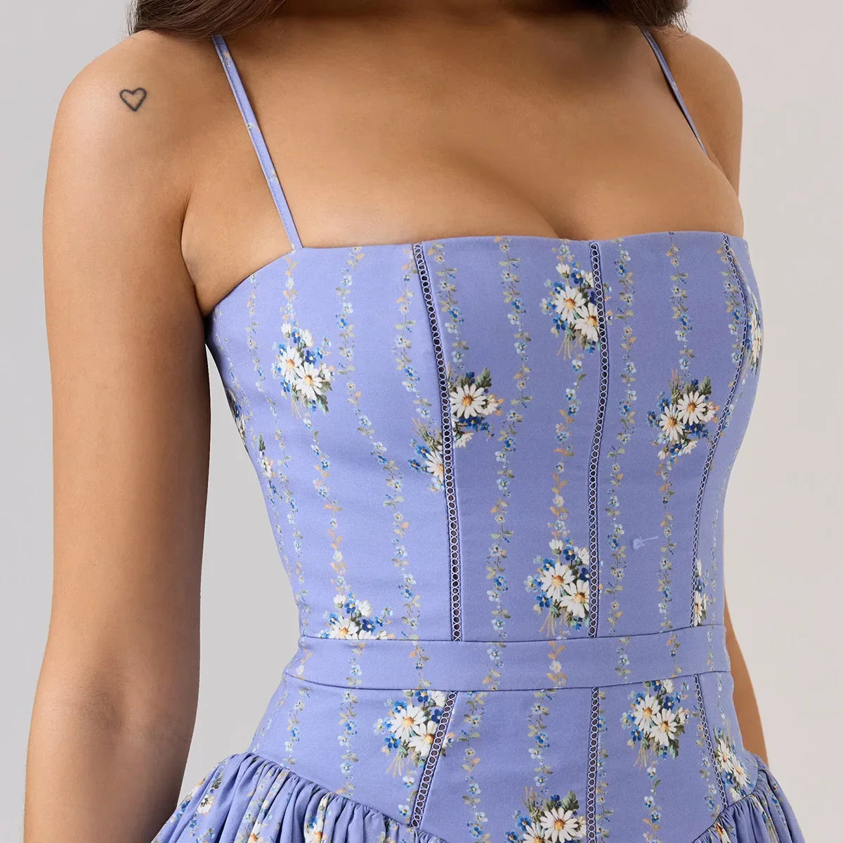 Olivietta's Floral Print Midi Sundress