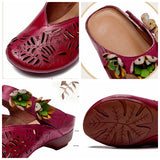 Trollkvinna Maret's Genuine Leather Moccasins Sandals