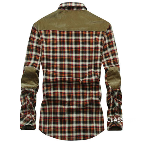 Woodsman Plaid Fleece Shirts Lightweight Jackets