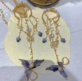 Mermaid Jewels Crown Necklace Bracelet Ear Cuffs