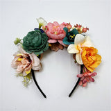 Spring Goddess Flower Crowns Floral Headband