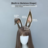 Bunny Ear Headband Cosplay Plush Animal Headdress