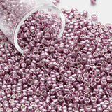 1200pcs 2mm Metallic Bronze Golden Glass Seed Beads for Needlework DIY Jewellery Making