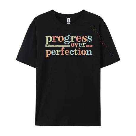 Progress Over Perfection Men's T-Shirt