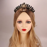 The Sun Goddess Raw Crystal Crown