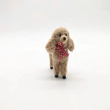 9cm Teddy Dog Mini Poodle Plushie Toy