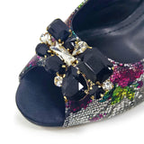 Spring Garden Party Shoes And Matching Bag Set