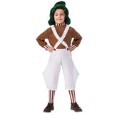 Willy Wonka Charlie and the Chocolate Factory Oompa Loompa Cosplay Book Week Halloween Costumes