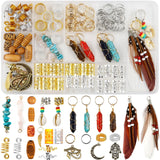 DIY Hair Jewellery Kit Braid Dreadlocks Beads Clips