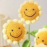 Handmade Crochet Sunflowers