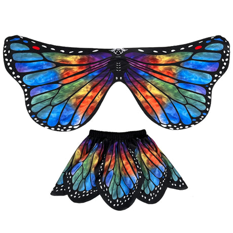 Butterfly Cosplay Wings Costumes Girl Dance Performance Accessories Halloween