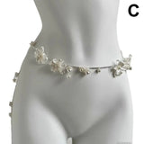 Multilayer Pearl Waist Chain Belt Body Jewellery