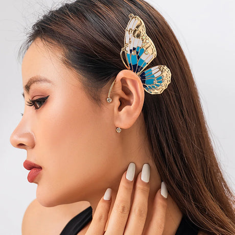 1PC Butterfly Ear Clips