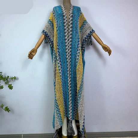 Huggelicious Tassel Knitted Long Cardigans 30 Colours