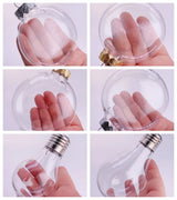 Twenty DIY Paintable Shatterproof Fillable Christmas Decoration Ornaments 80mm Pinecone Nut Acorn