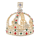 Baroque Royal Full Round Catholic Crown