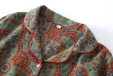 Sunday Mornings Paisley Pyjamas 2 Piece Cotton Loungewear Sleepwear