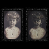 Horror Portraits Changing Face Ghost Halloween Decoration 3D Ghost Picture Frame