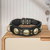 Roman's Genuine Leather Dog Collar Medieval Cosplay Pet Accessories