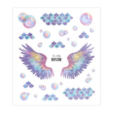 Temporary Tattoo Glitter Fairy Butterfly Face Tattoos