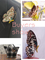 Beginner Butterfly Embroidery Kits With Hoop DIY Brooch Embroidery Kit