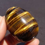 48mm Natural Crystal Healing Stone Egg + Base
