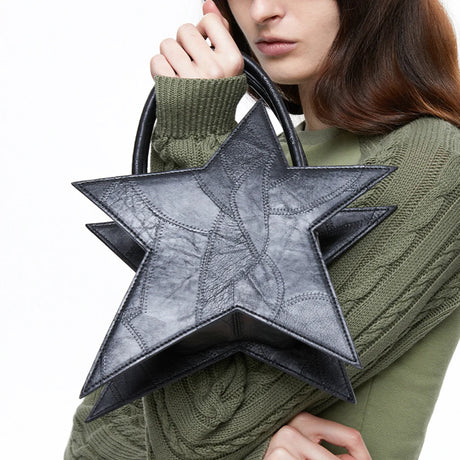Black Star Clutch Bag