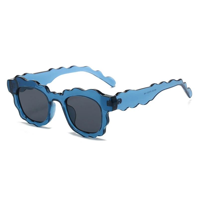 Lucy's Square Jelly Sunglasses Gradient Shades UV400