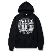Girls Will Be Girls Witch Sweatshirt Feminist Jumper Pullover