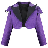 Vampirina "Vee" Hauntley Girls Purple Teen Vampire Halloween Costume Party Cosplay
