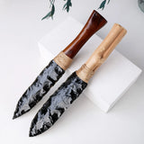 Vorgan The Dozer's Obsidian Daggers Natural Stone Altar Knives