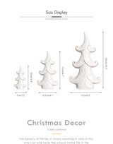 Nordic Style Ceramic Tree Figurines Christmas Decorations