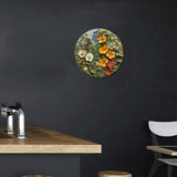 Spring Wildflowers Of Alaska 2D Printed Circular Metal Decorative Sign
