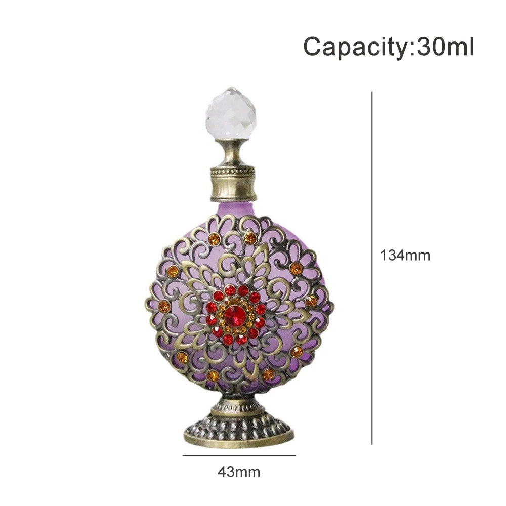 30ml Perfume Bottle Essentials Oil Glass Refillable Dropper Bottles