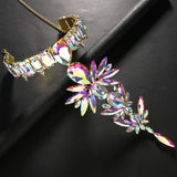Long Pendant Exaggerated Choker Necklace Statement Jewellery