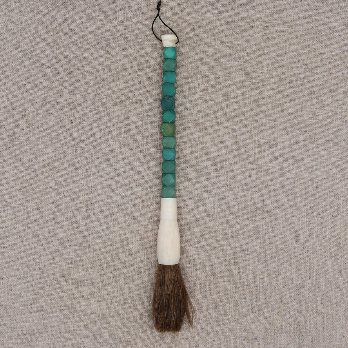 Decorative Pearl and Stone Calligraphy Artist Brushes