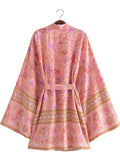 Marigold's Boho Cover Up Short Kimono