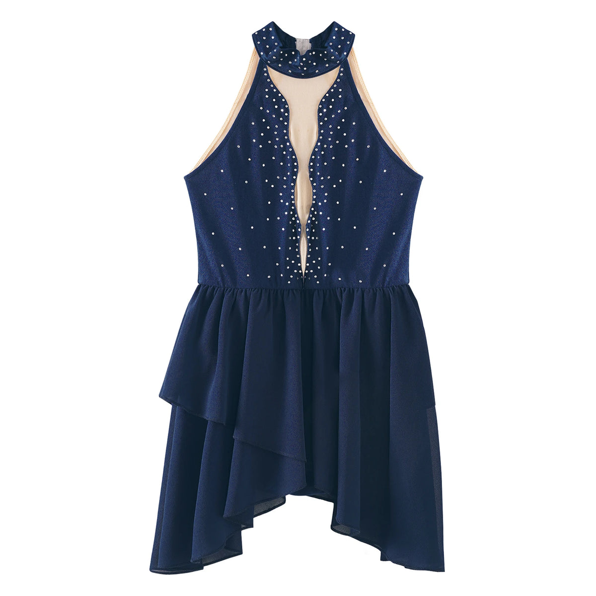 Girls Ballet Leotard Figure Ice Skating Dancewear Stage Costume