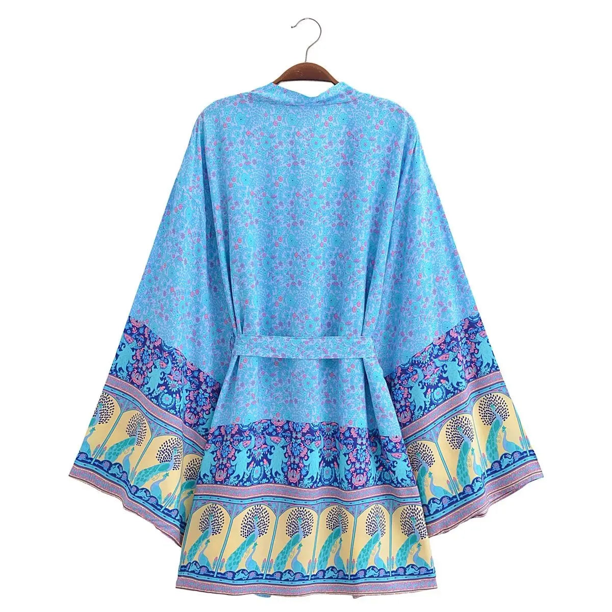 Farrah's Boho Short Kimono Robe