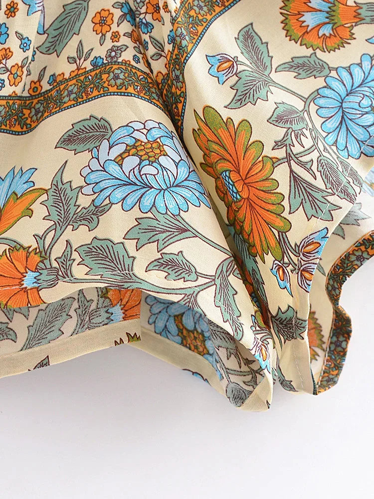 Lizzie's Boho Floral Print Happie Shorts